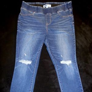 Old Navy Distressed Rockstar Jeggings